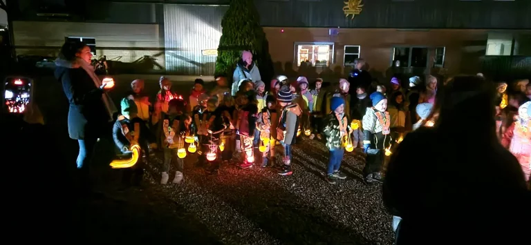 Räbeliechtliumzug in Leibstadt