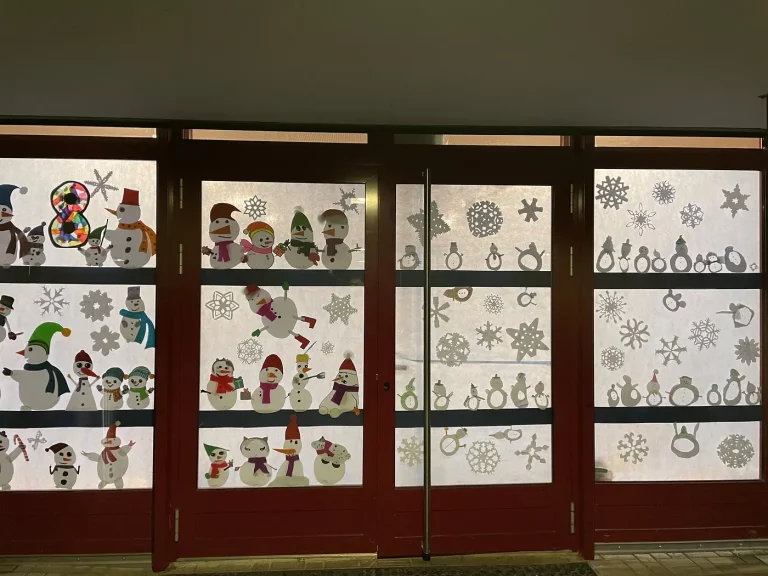 Eröffnung des Adventsfensters am Standort Leibstadt