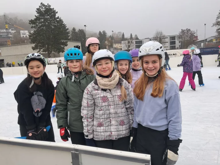 Bericht vom Schlittschuhlaufen in Döttingen
