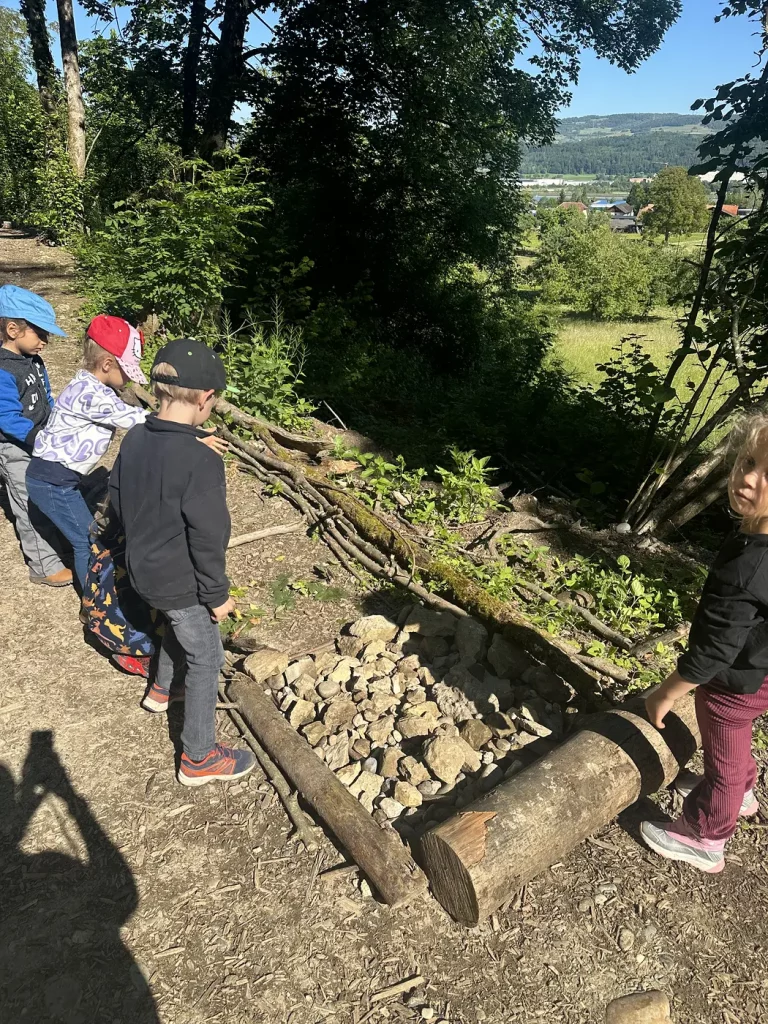 Waldtag im Kindergarten