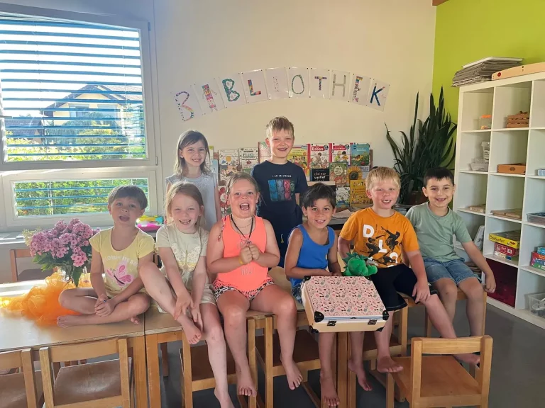 Der Kindergarten hat begonnen